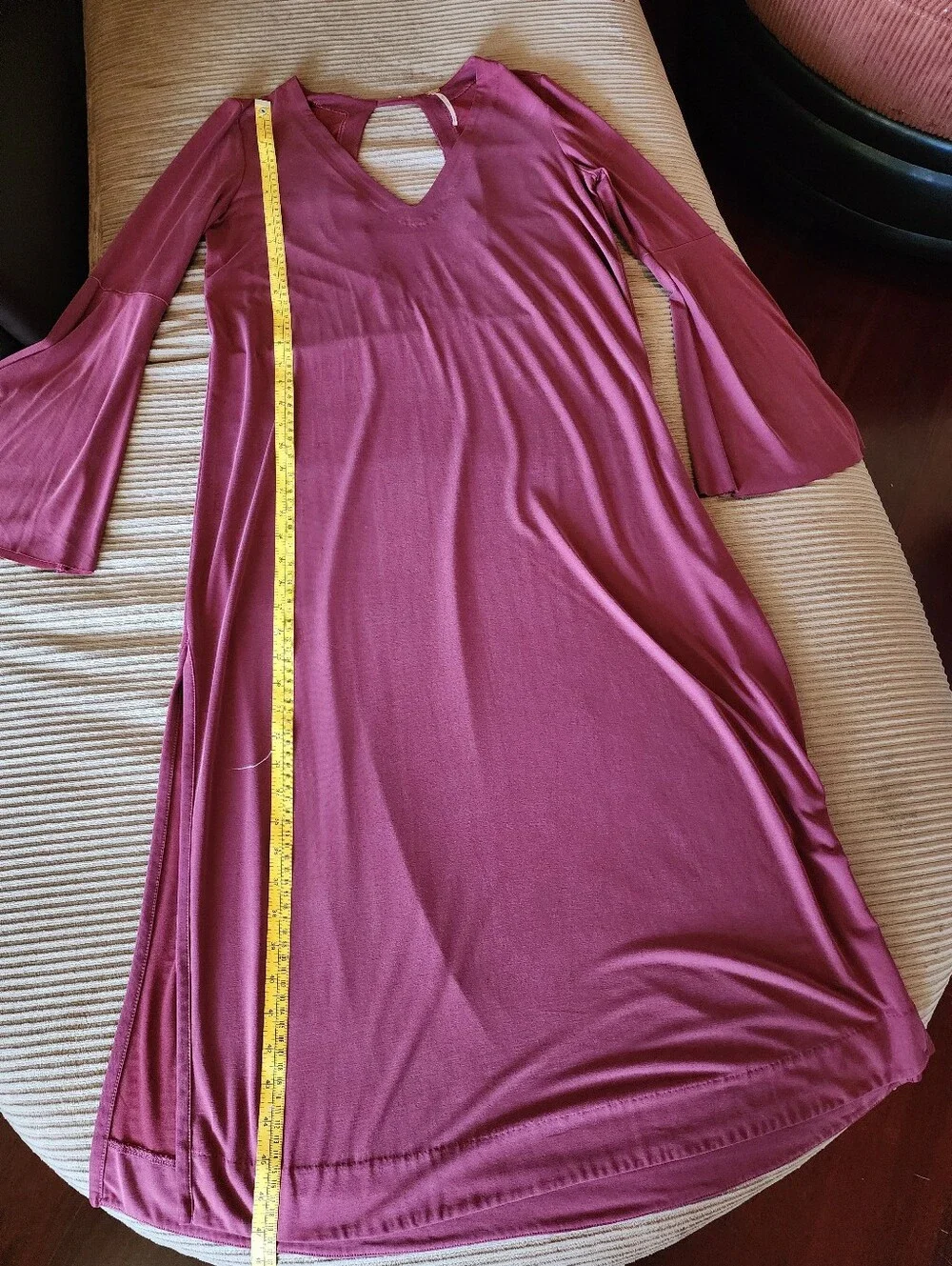 Free People Burgandy Dress